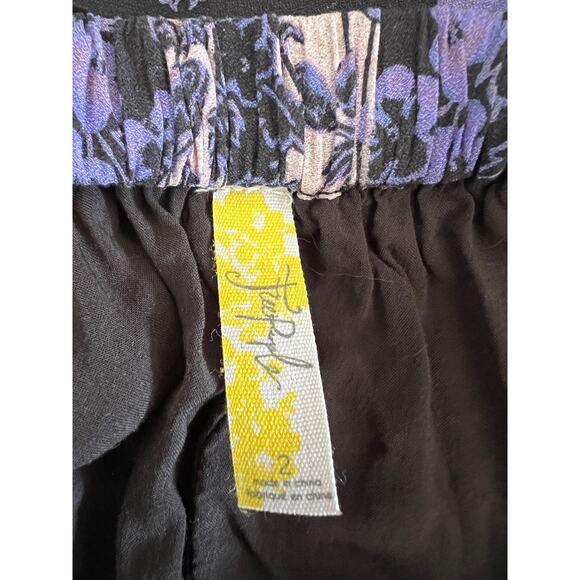 Free People Gray Caught In The Moment Floral Printed Cutout Halter Maxi Dress 2 - Picture 9 of 11